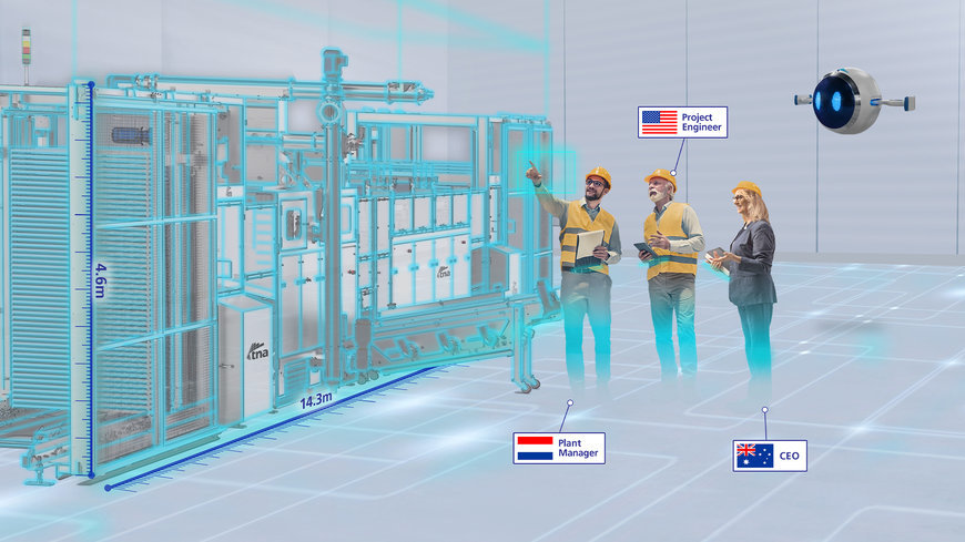 La solution XR Industrial de TNA fait de l'Industrie 5.0 une réalité pour les entreprises agroalimentaires